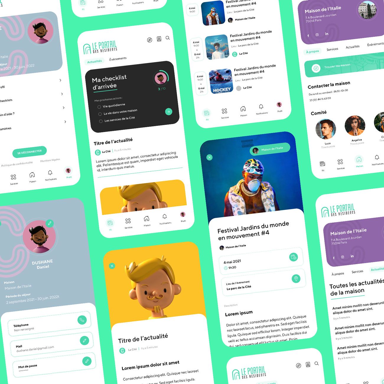 Présentation du projet Portail Résident