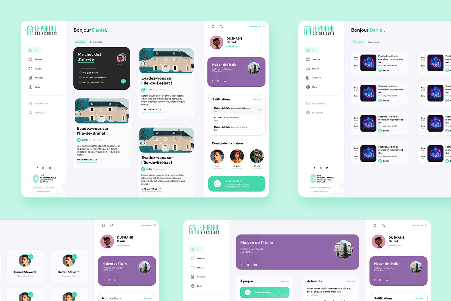 Présentation du projet Portail Résident